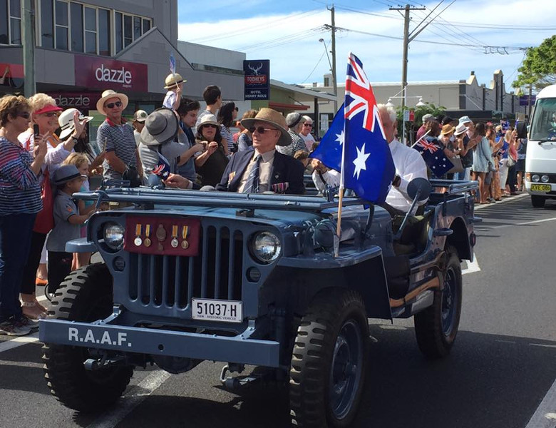 Past Anzac Day in Ballina 