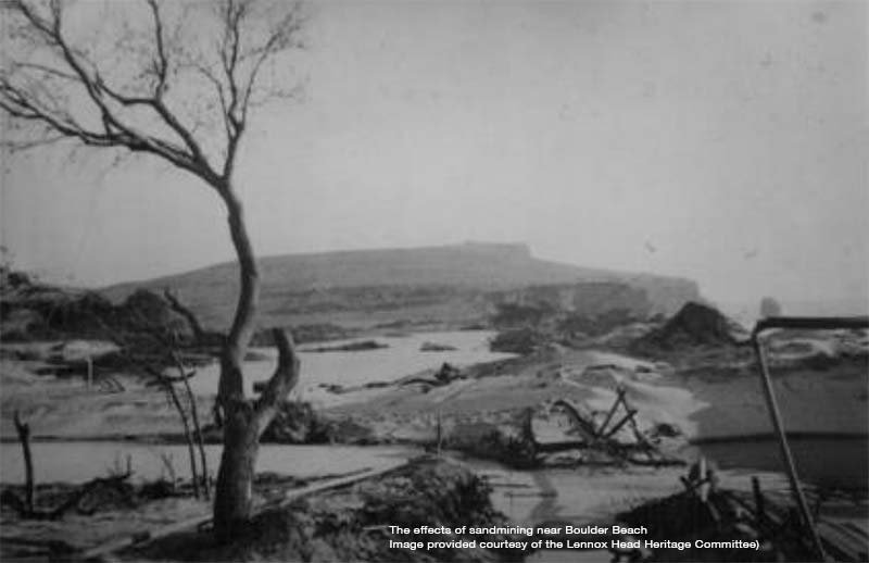 sand mining