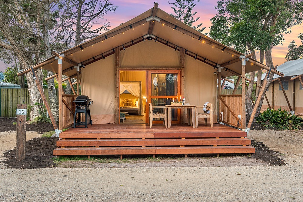 Ballina Beach Nature Resort - Aerial View