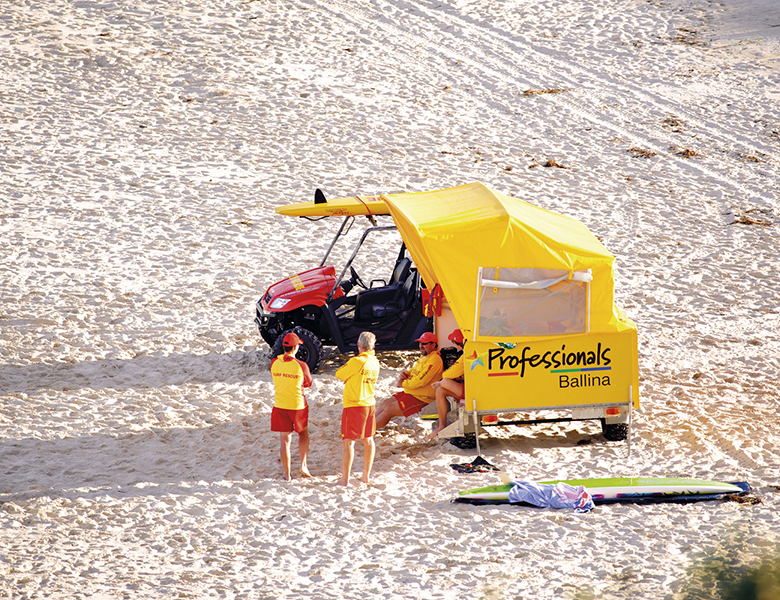 Swim at patrolled beaches