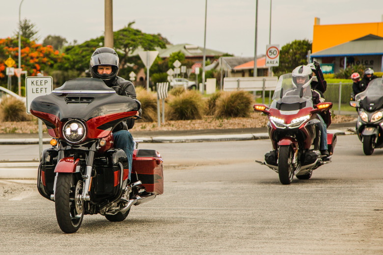 Ballina motorcycle riders