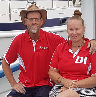 Fozie's Fishing Owners Rob and Di