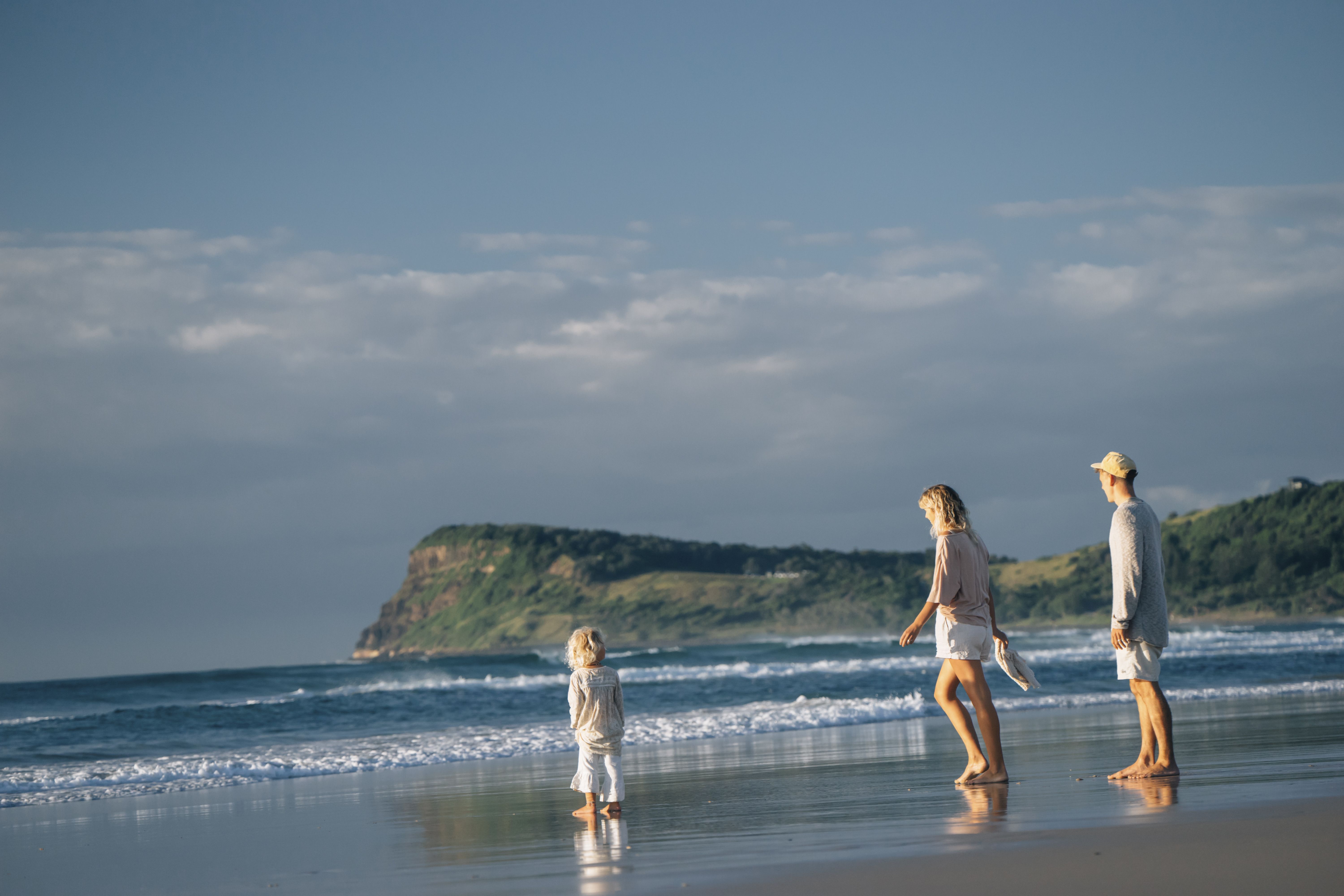 Family Seven Mile Beach Lennox Head PC: Destination North Coast