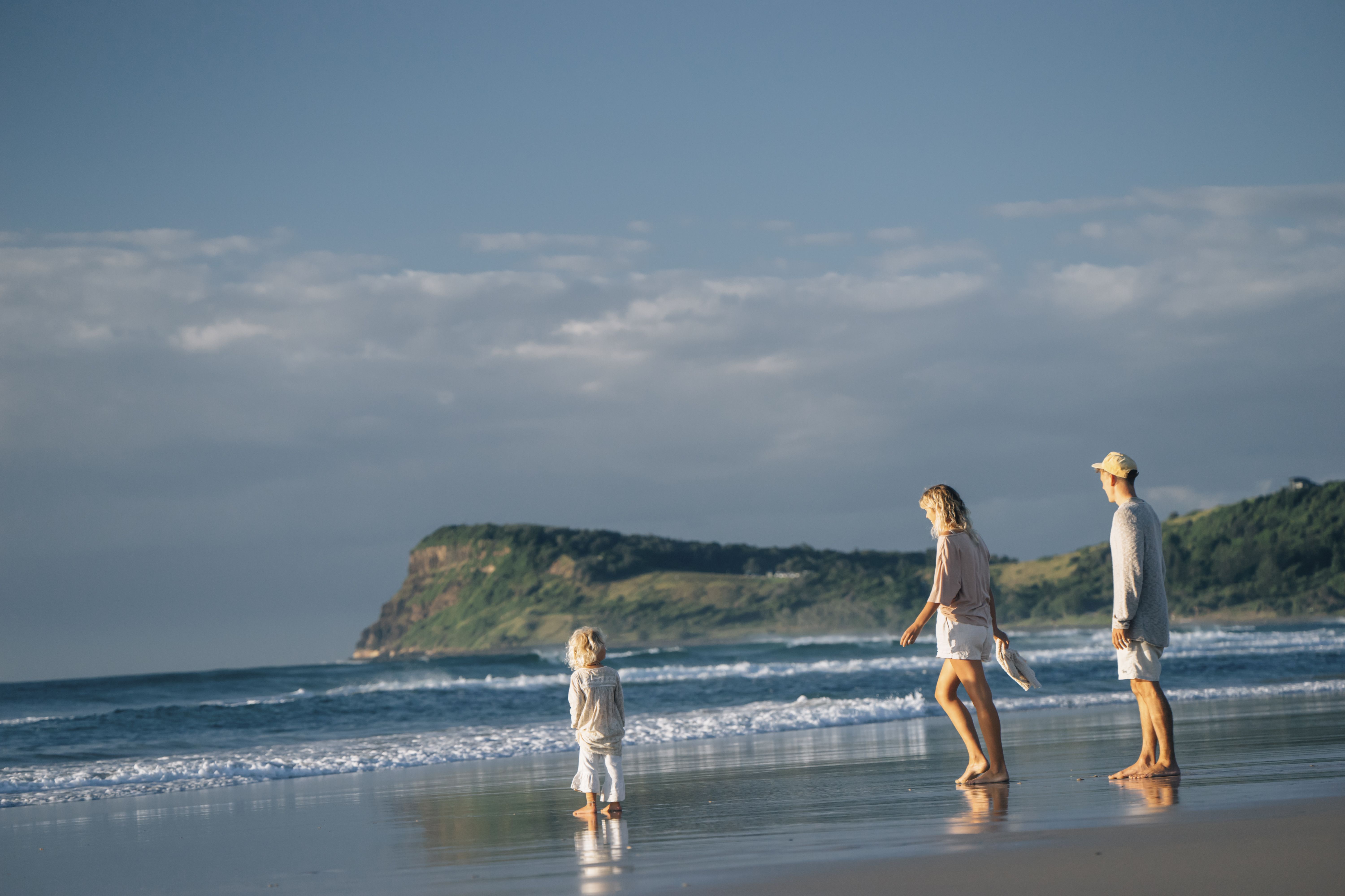 Family Seven Mile Beach Lennox Head PC: Destination North Coast