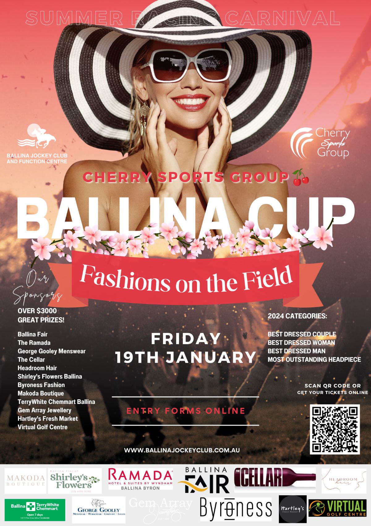 Ballina Cup Fashions on the field