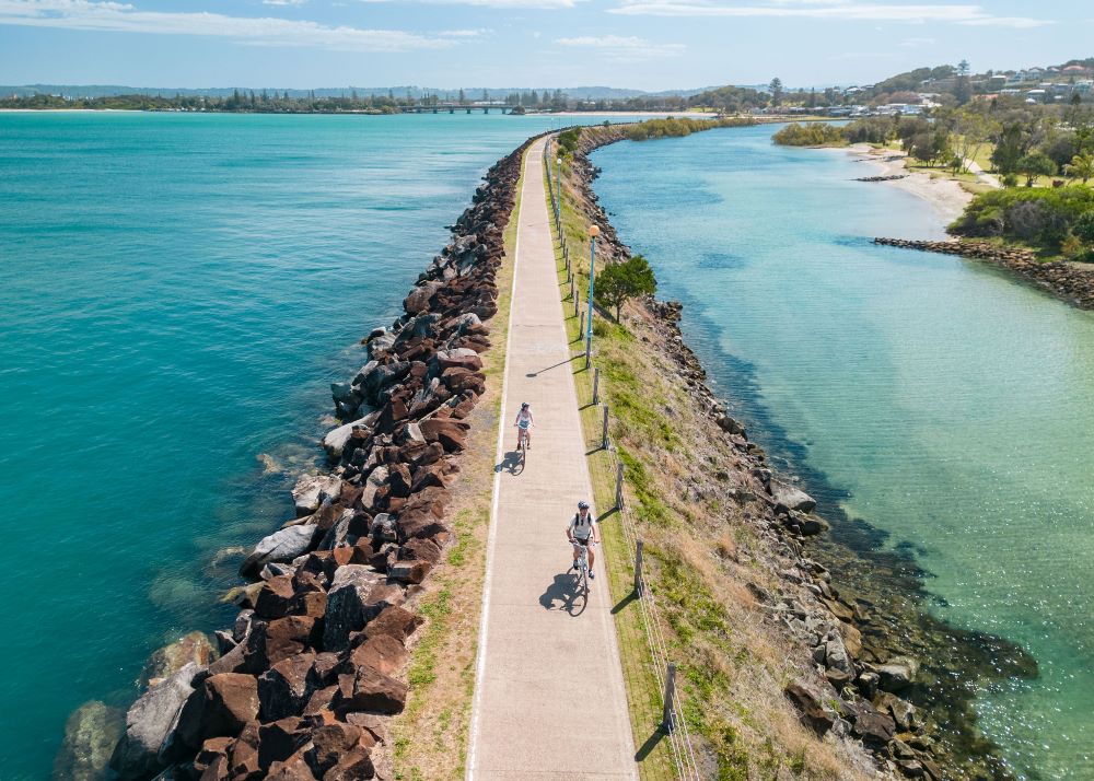 Bikes on North Wall