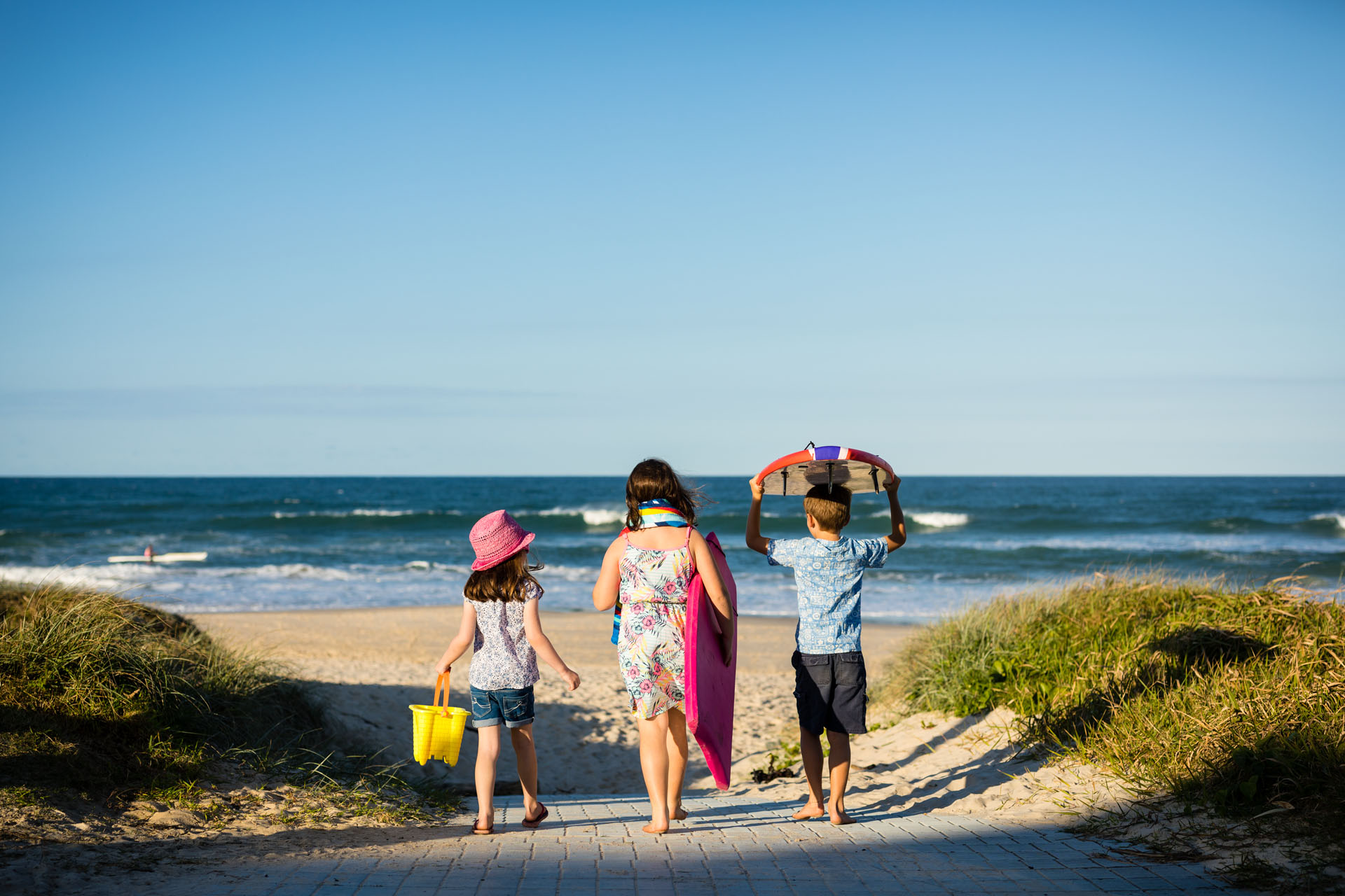 Cooling off with kids