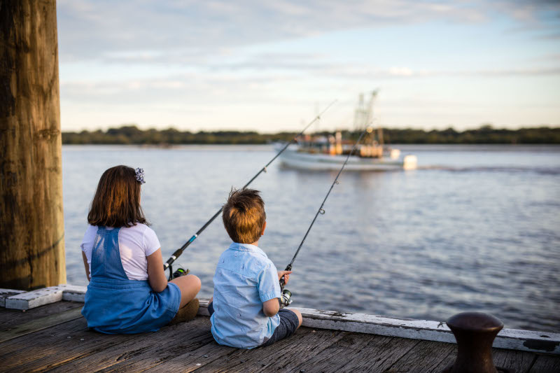 Kids Fishing