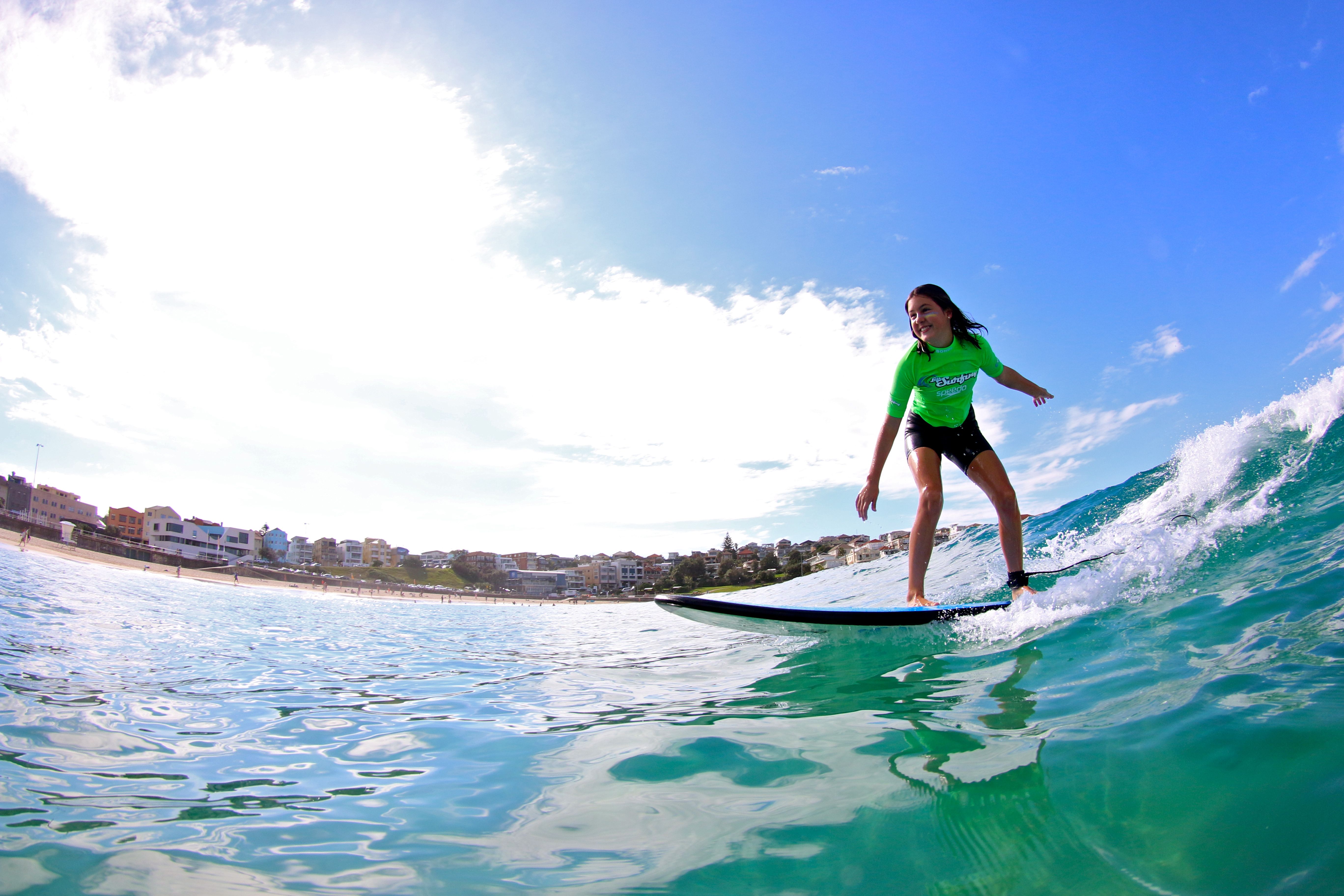 Lets Go Surfing Kid Surfing