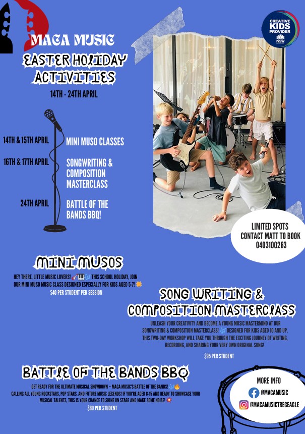 Maca Music Workshop