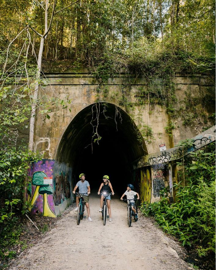 Rail Trail Tunnel Kiff and Culture