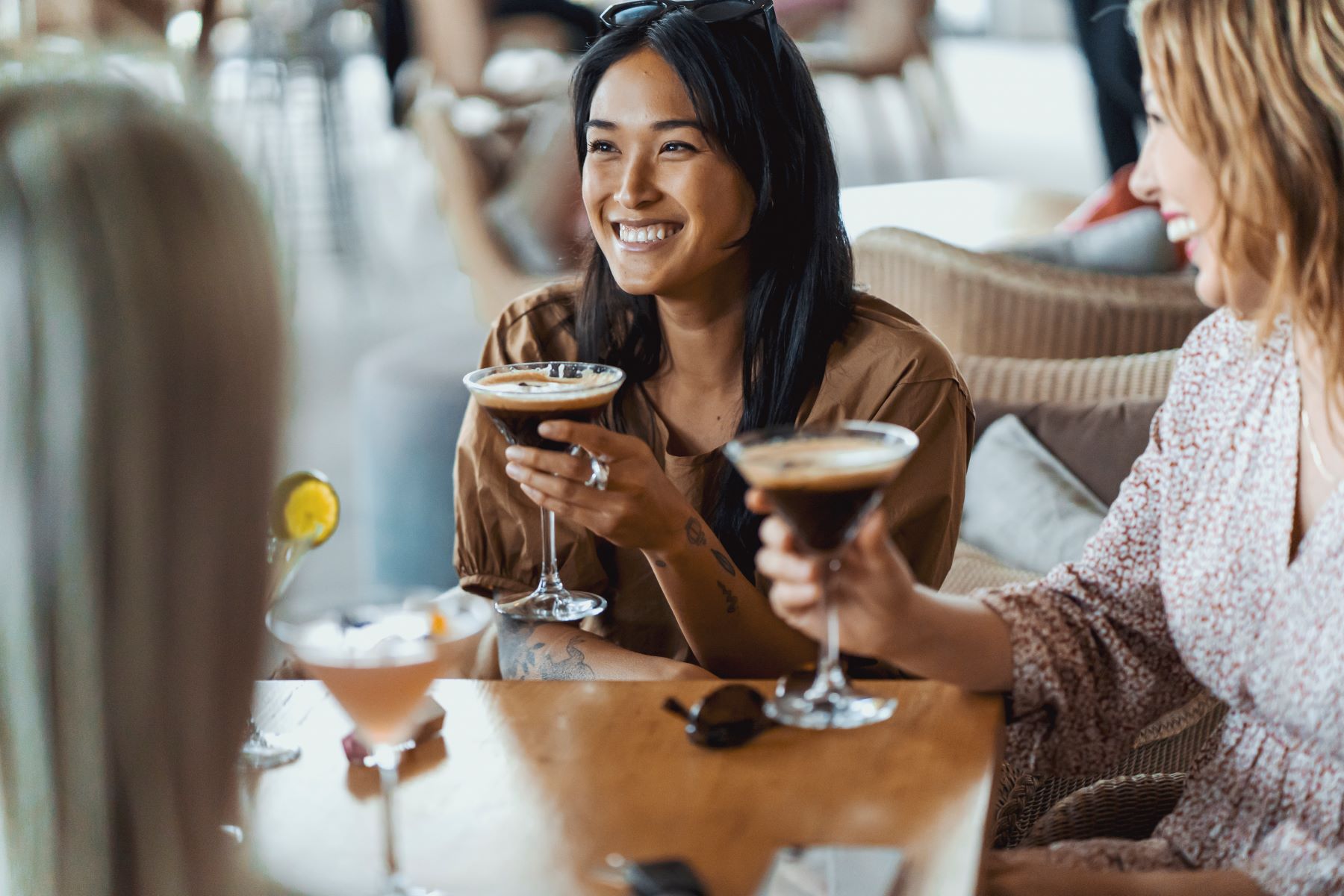 Saltbush ladies drinking cocktails
