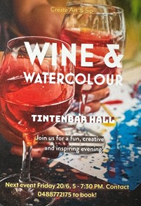Tintenbar Hall Wine and Watercolour