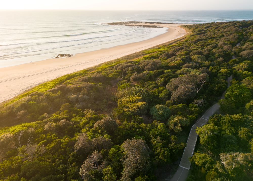 east ballina bike path