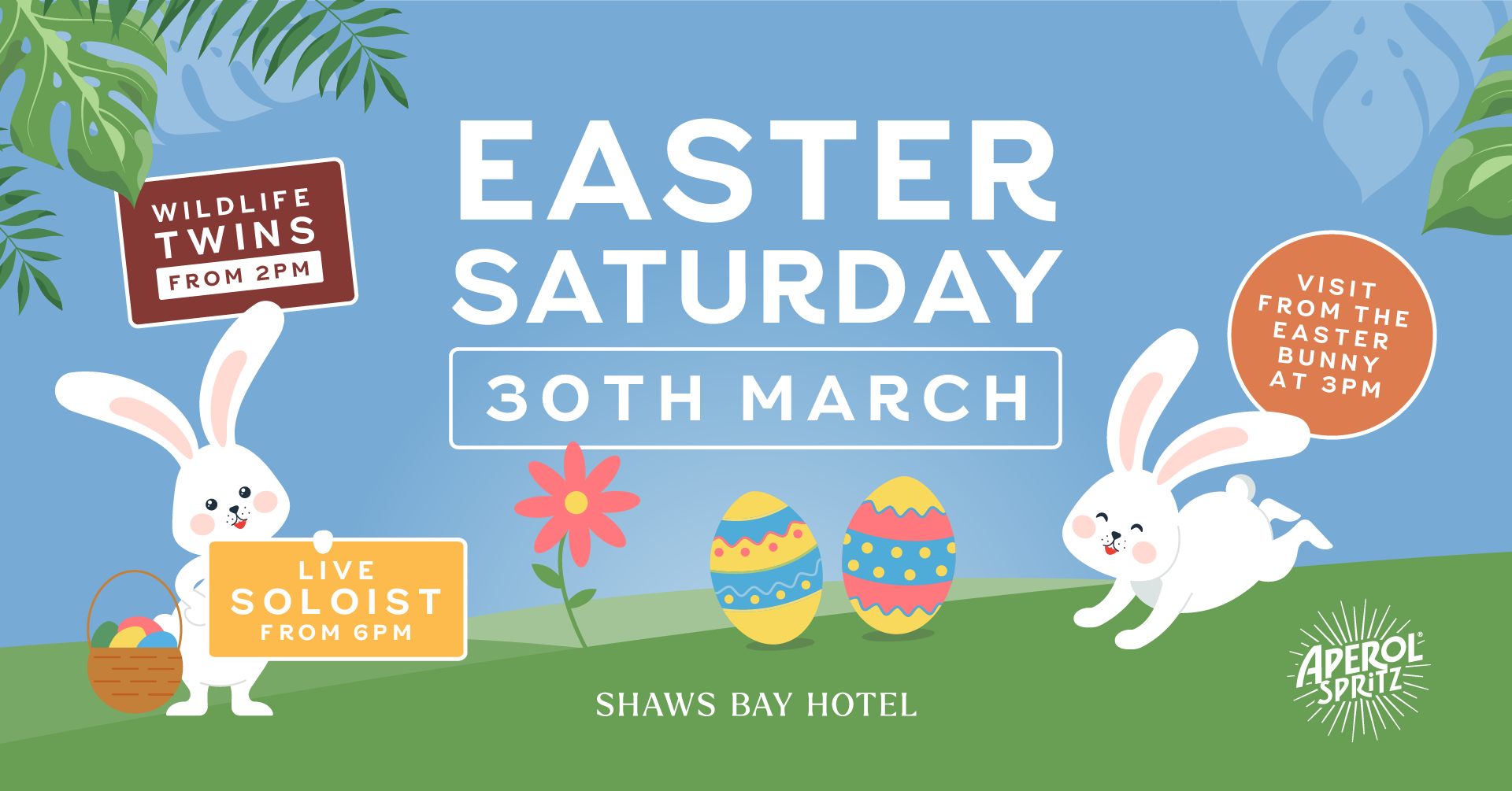 Easter Saturday at Shaws Bay Hotel