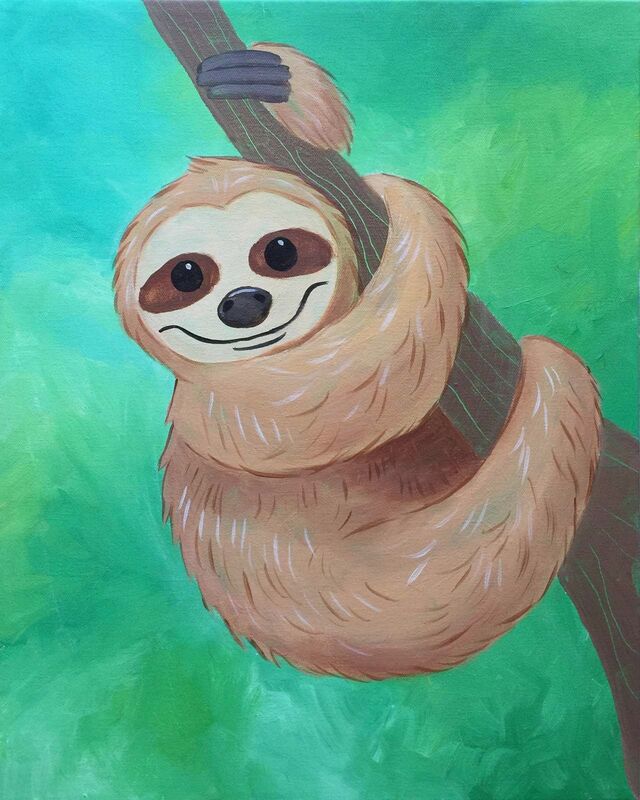 Good Evans Art Studio Sloth