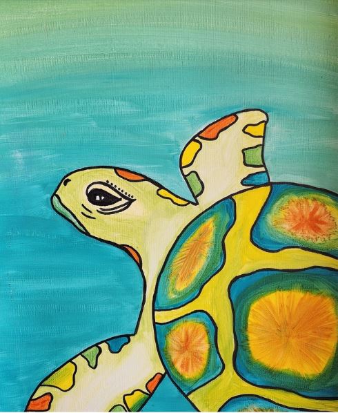 Good Evans Art Studio Turtle