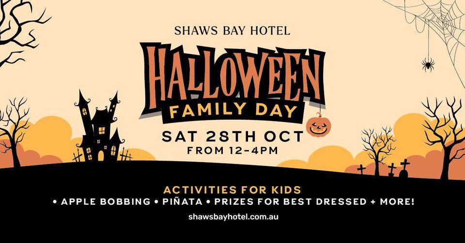 Halloween Family Day Shaws Bay