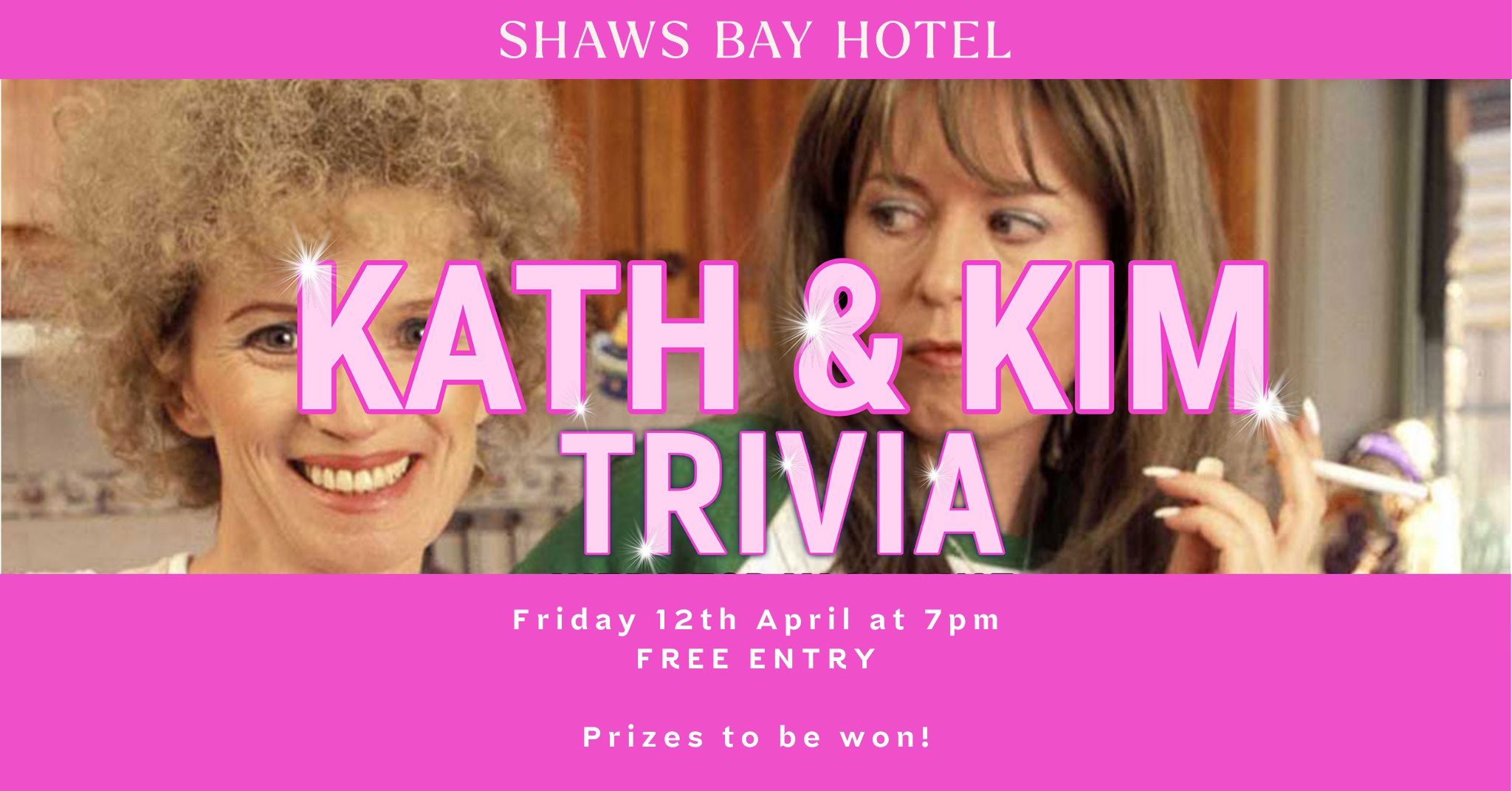 Kath Kim Trivia Night Shaws Bay April 2024