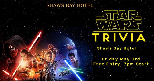 Shaws Bay Trivia Star Wars