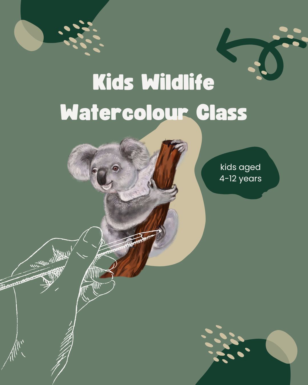 Wildlife Watercolour Class at BBWS