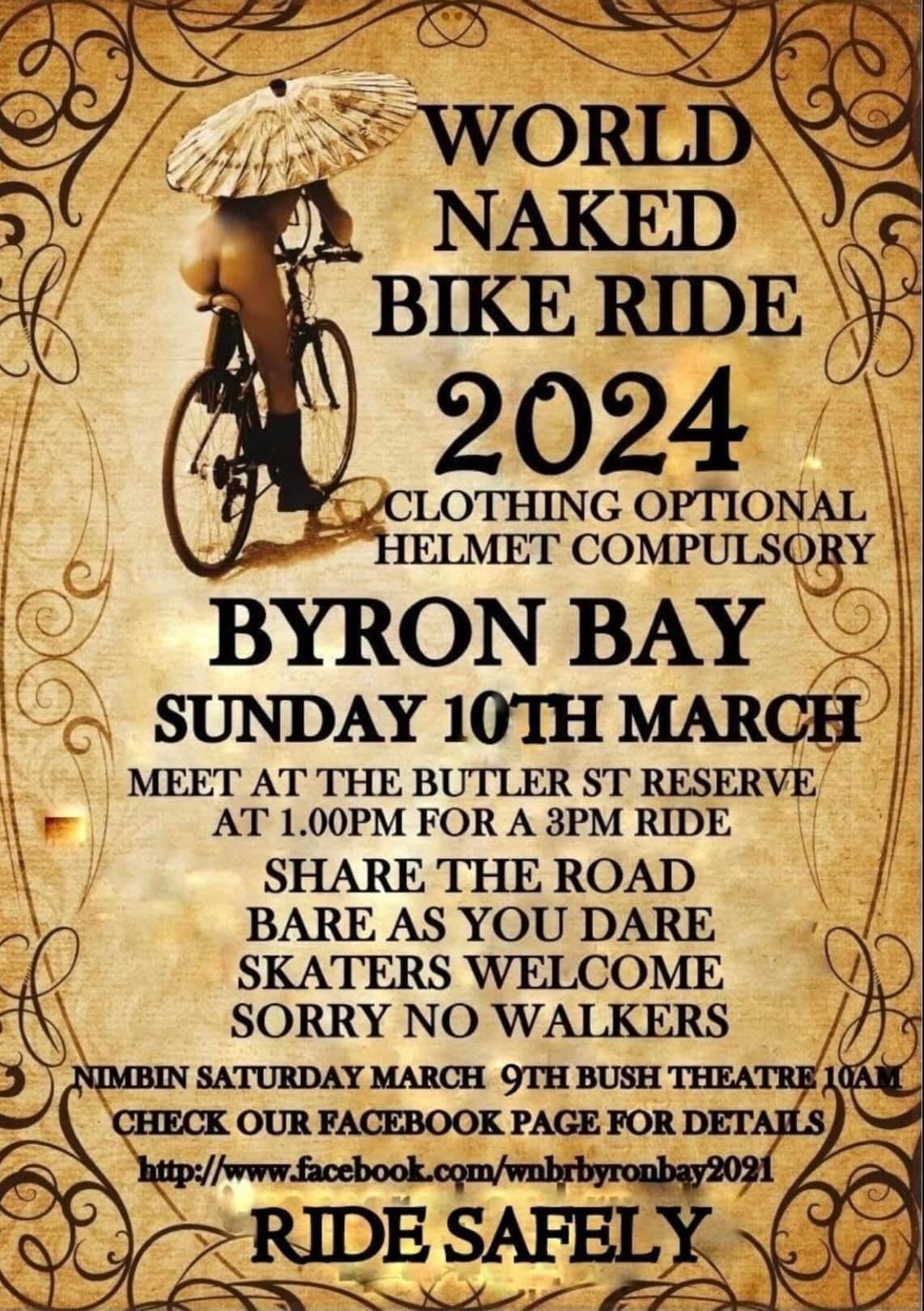 World Naked Bike Ride 2024