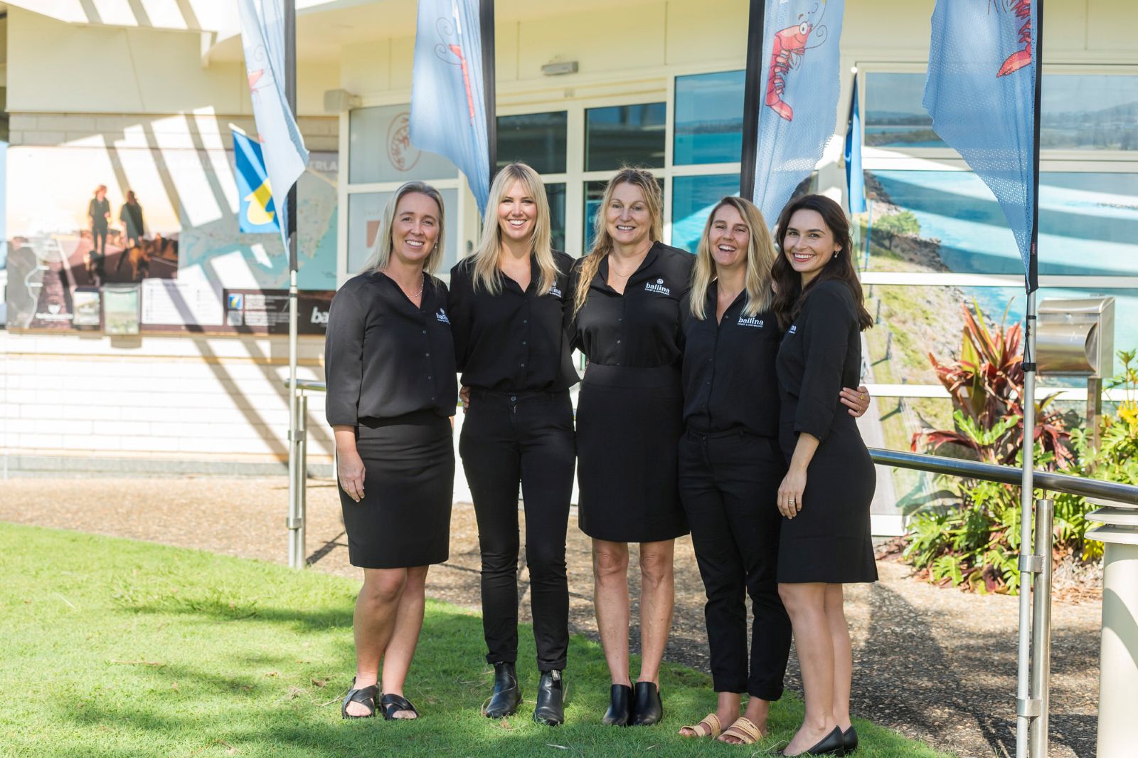 Ballina Tourism Team - Teegan, Prue, Nadine, Alanah & Emma