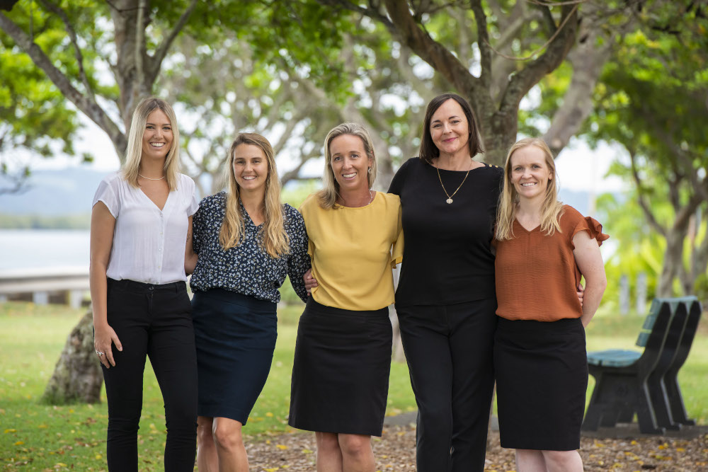 Ballina Tourism Team - Alanah, Emma, Teegan, Nadine & Prue