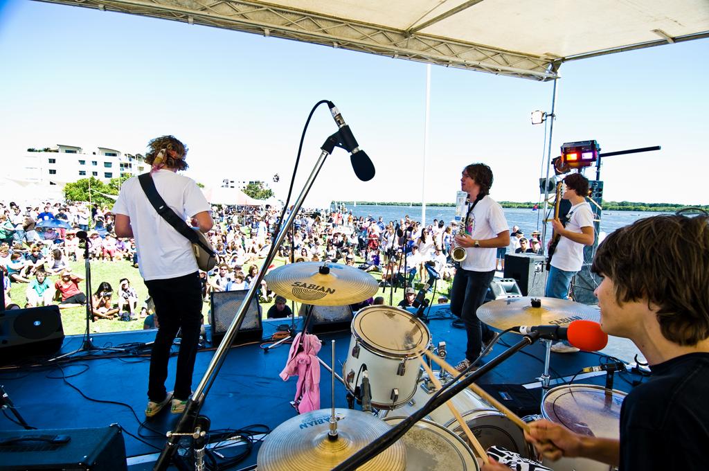 Live Band at an Event