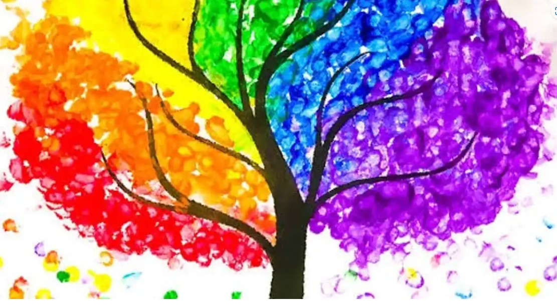 rainbow tree