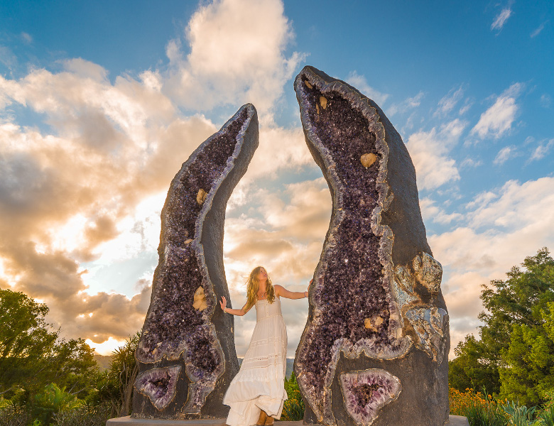 Crystal Castle and Shambhala Gardens