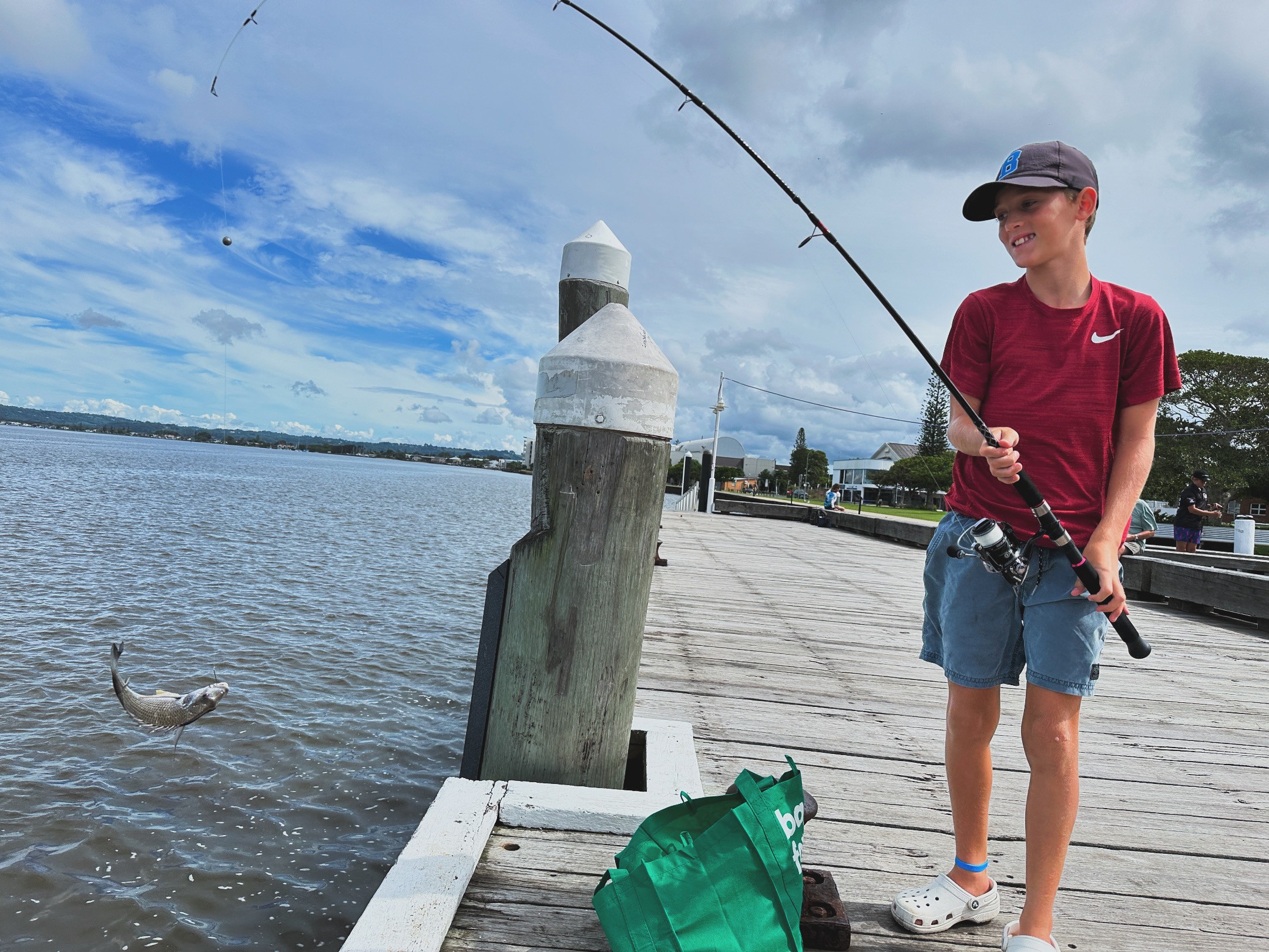 Lance Ferris Wharf Fishing