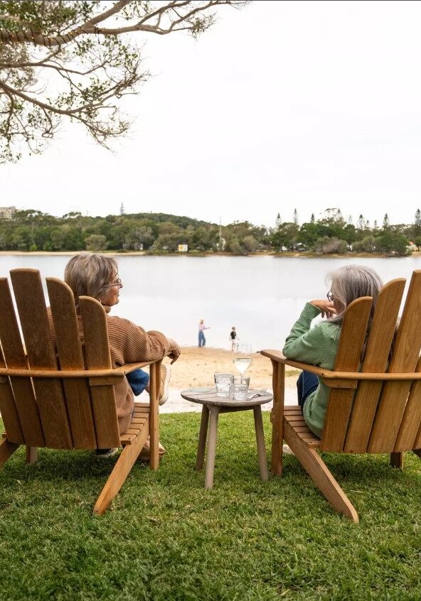 Overlooking Shaws Bay